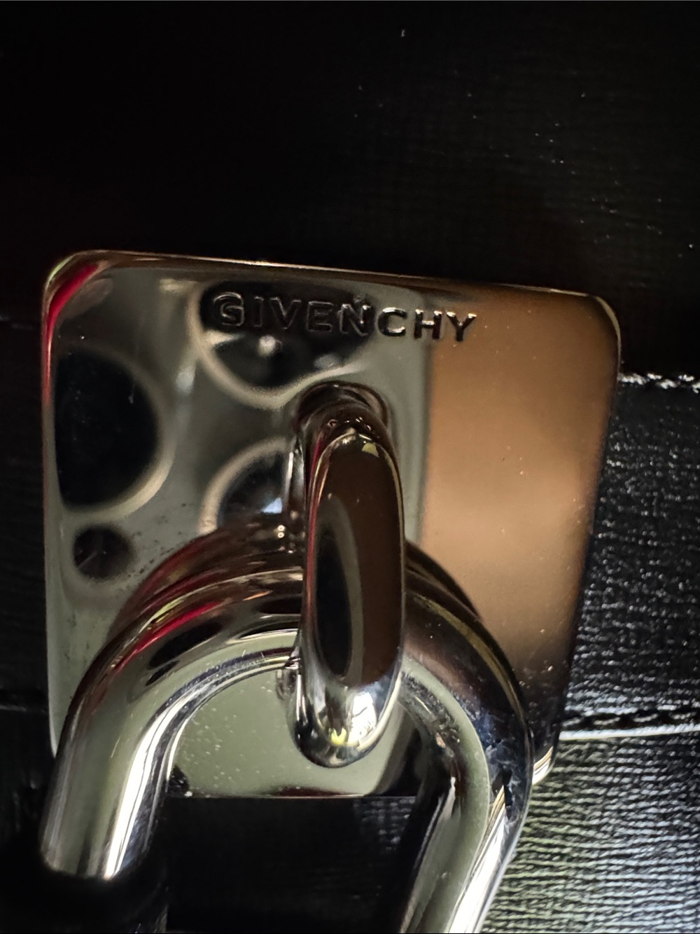 Givenchy shark lock Pant boots— Black Leather with Logo Charm. Very comfortable - Picture 7 of 17